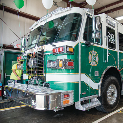 Forest Grove VFD gets a new ladder truck